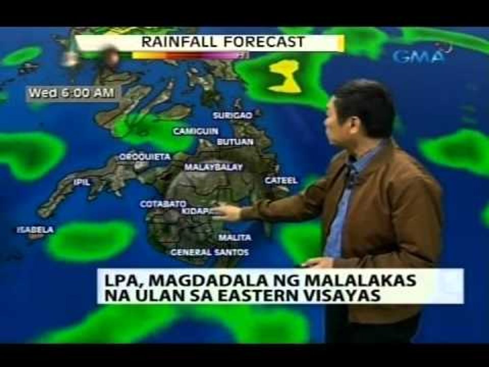 24 Oras: LPA, magdadala ng malalakas na ulan sa Eastern Visayas