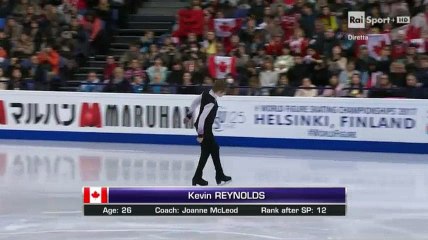 Kevin REYNOLDS CAN Free Skate WFSCH 2017 Raisport