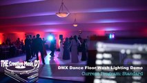 The Creative Music DJ - San Diego Hilton Resort and Spa Weddings - Tent wedding with DMX Dance Floor Lighting
