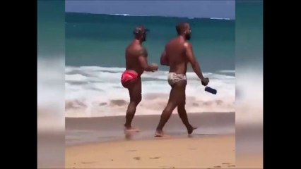 Ce brésilien a vu un peu gros pour ses prothèses de fesse non?