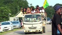 Guyane: le blocage continue à l'entrée du centre spatial