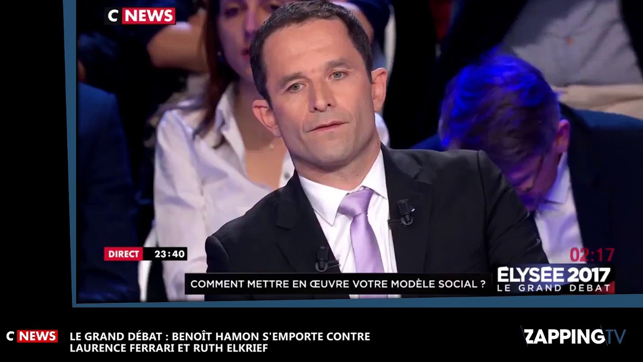 Le Grand Débat : Benoît Hamon s'emporte contre...