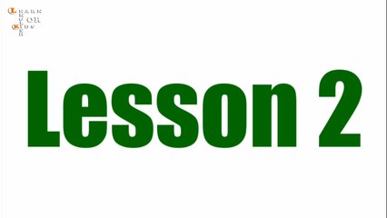 Learn English For Kids - Course 01 - Level Easy - Lesson 02