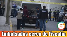 Abandonan cadáveres embolsados cerca de la Fiscalía de Guerrero