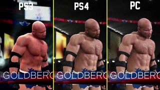 WWE 2K17 - PC vs PS4 vs PS3 Goldberg Entrance 1080p - YouTube