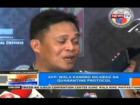 NTG: PHL College of Physicians: Hindi dapat pumunta ang ilang AFP at DOH execs sa Caballo Island