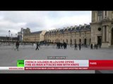 Machete-wielding man attacks soldier at Louvre, terror motives suspected