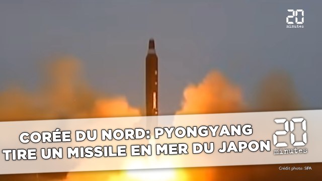 Corée du Nord: Pyongyang tire un missile en mer du Japon