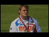 Athletics -  men's shot put F36 Medal Ceremony  - 2013 IPC Athletics World Championships, Lyon