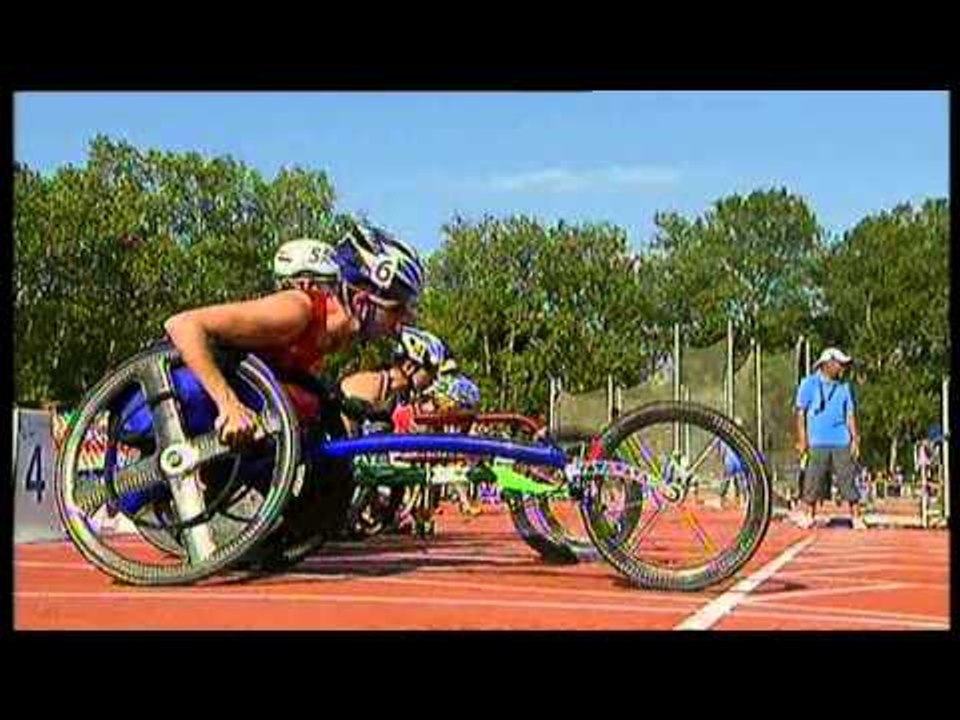 Athletics - women's 100m T52 final - 2013 IPC Athletics World Championships, Lyon