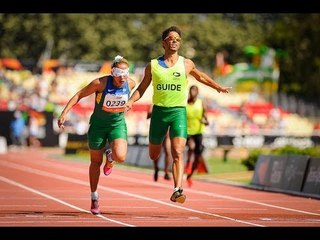 Athletics - women's 200m T11 semifinal 2 - 2013 IPC Athletics WorldChampionships, Lyon