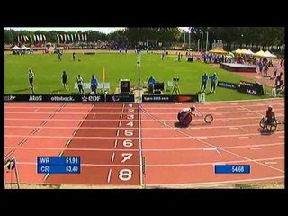 Athletics - Women's 400m T54 semifinal 1 - 2013 IPC Athletics WorldChampionships, Lyon