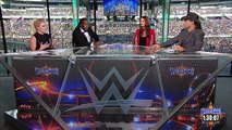 Renee Young, Booker T, Lita and Shawn Michaels Segment