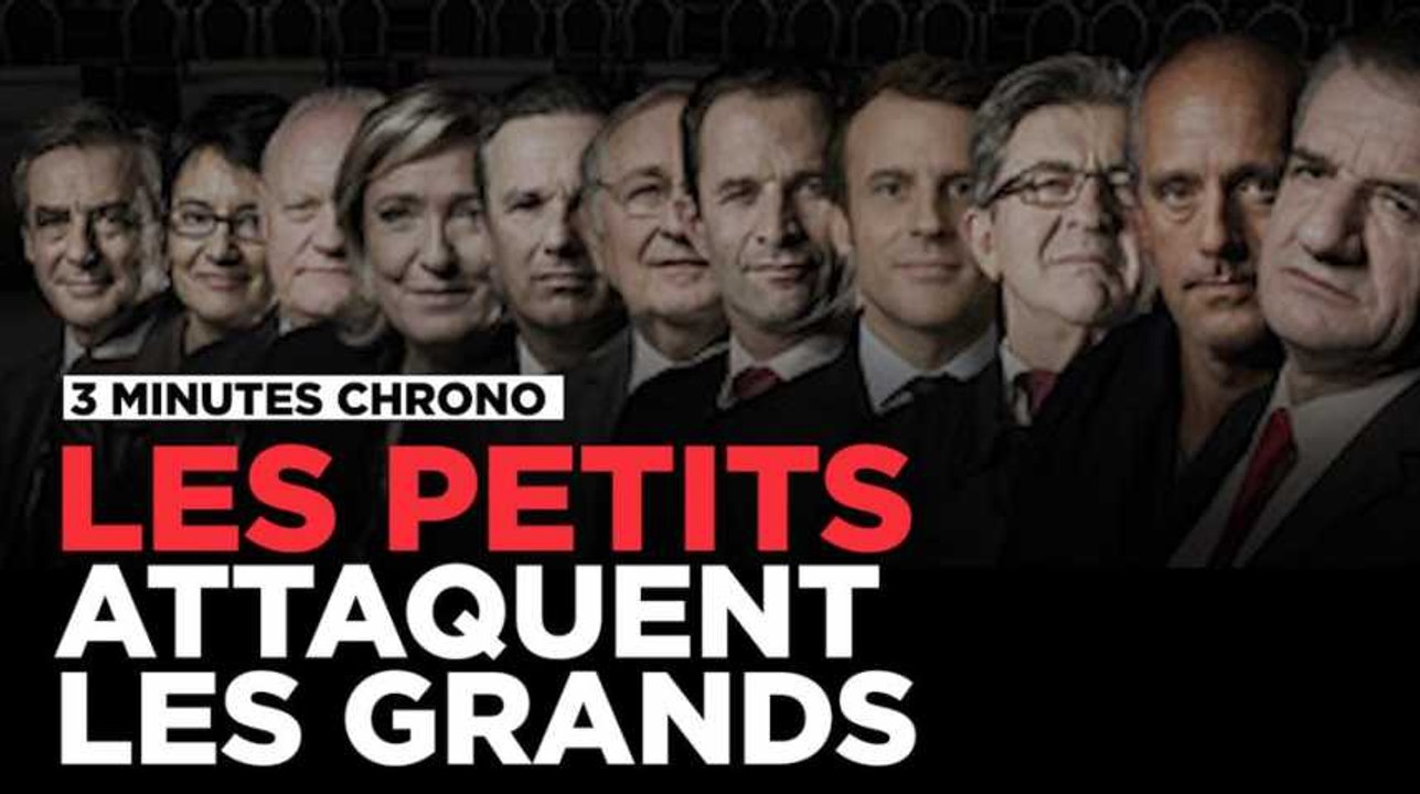 Débat à 11 : quand les "petits" attaquent les "grands", en moins de 3 minutes