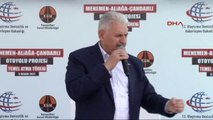 Izmir Başbakan Yıldırım Menemen- Aliağa- Çandarlı Otoyolu Temel Atma Töreninde Konuştu-2