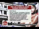 24 Oras: Live viewing centers para sa labang Pacquiao-Algieri, nakahanda na