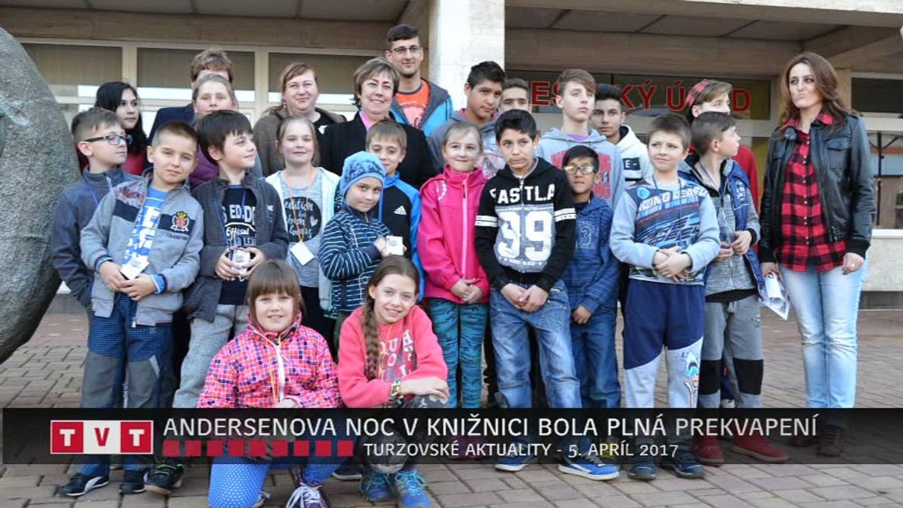 ANDERSENOVA NOC V KNIŽNICI BOLA PLNÁ PREKVAPENÍ
