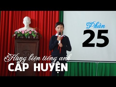 English Rhetoric - hùng biện tiếng anh cấp huyện phần 25 - lhb online schools - online courses
