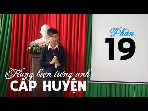 English Rhetoric - hùng biện tiếng anh cấp huyện phần 19 - lhb online schools - online courses