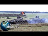 Tin Quân Sự - Quân Đội Anh Mượn Xe Tăng Nga Để Tập Trận | Tin Thế Giới