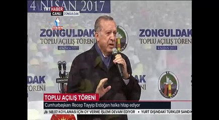 Erdoğan Zonguldak Mitingi