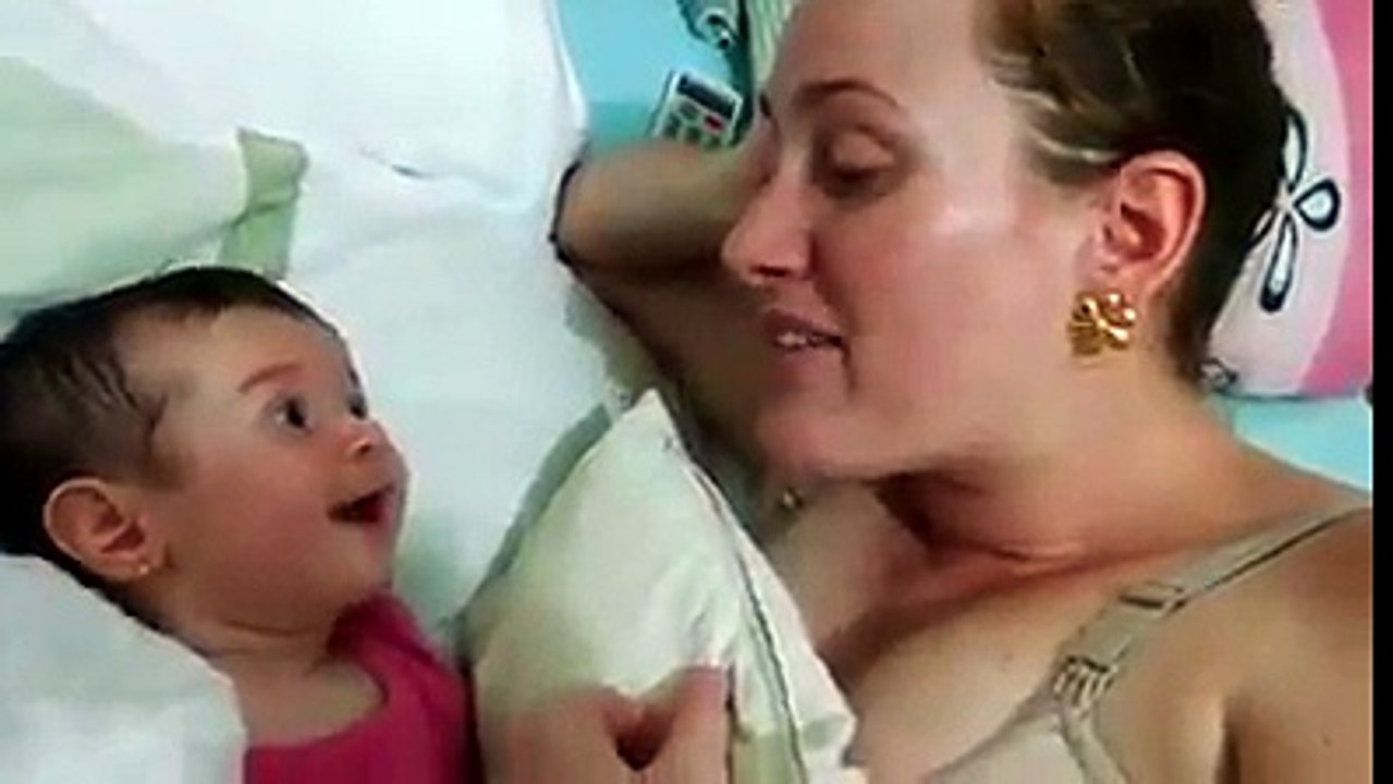 Cute Baby Talking