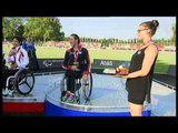 Athletics -  women's 1500m T54 Medal Ceremony  - 2013 IPC Athletics World Championships, Lyon