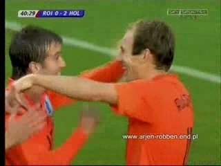 Holandia 4-0 Irlandia - Robben Gol