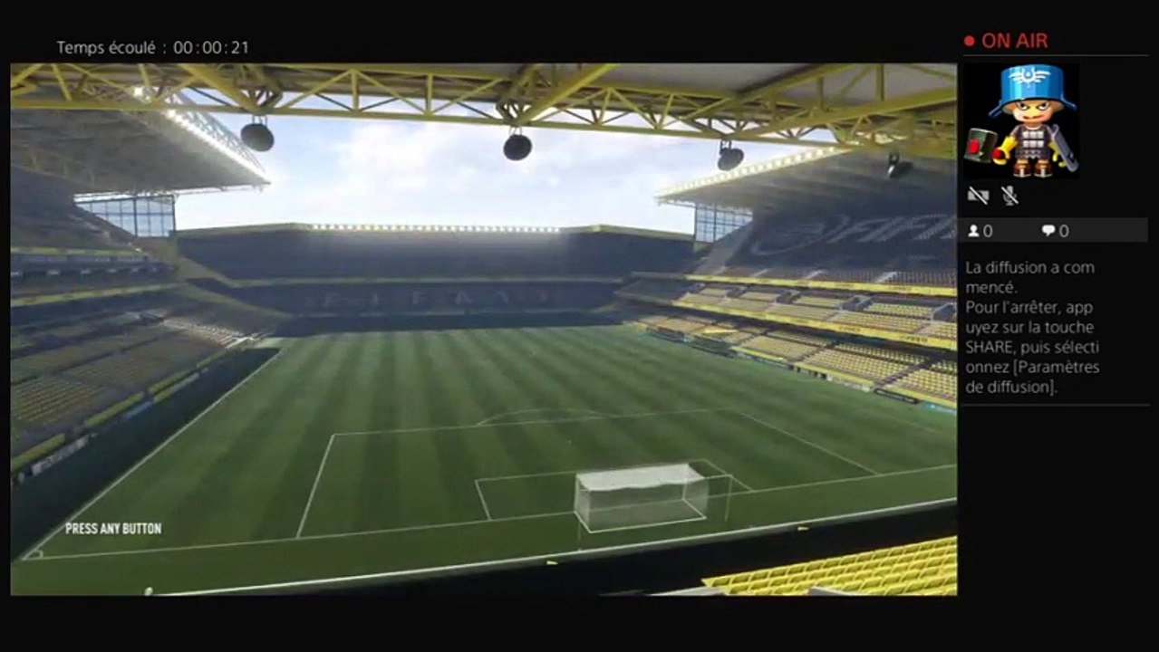Diffusion PS4 en direct de philon78