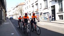 Les Bikers arrivent à Ixelles