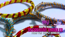 DIY How To Make Decorative Bangles: Accessories