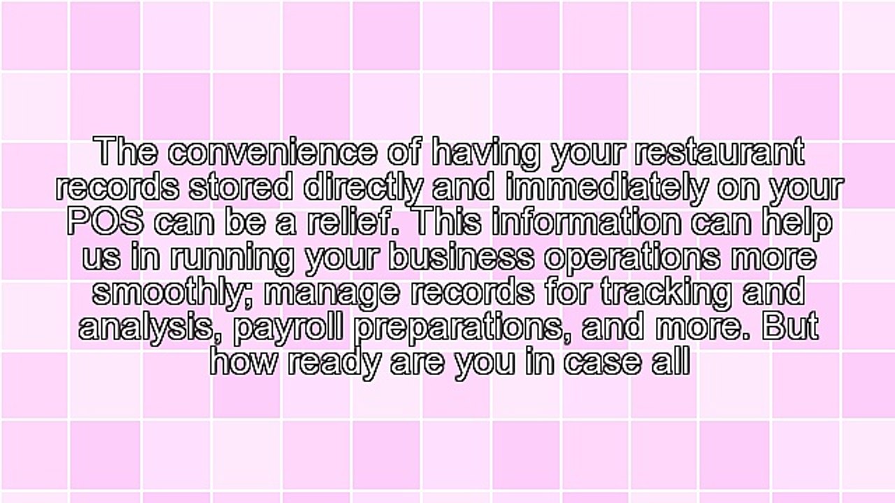 Important Reasons to Back Up Your POS System Data to Protect Your Business