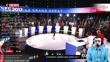 Accropolis commente le débat de la Présidentielle