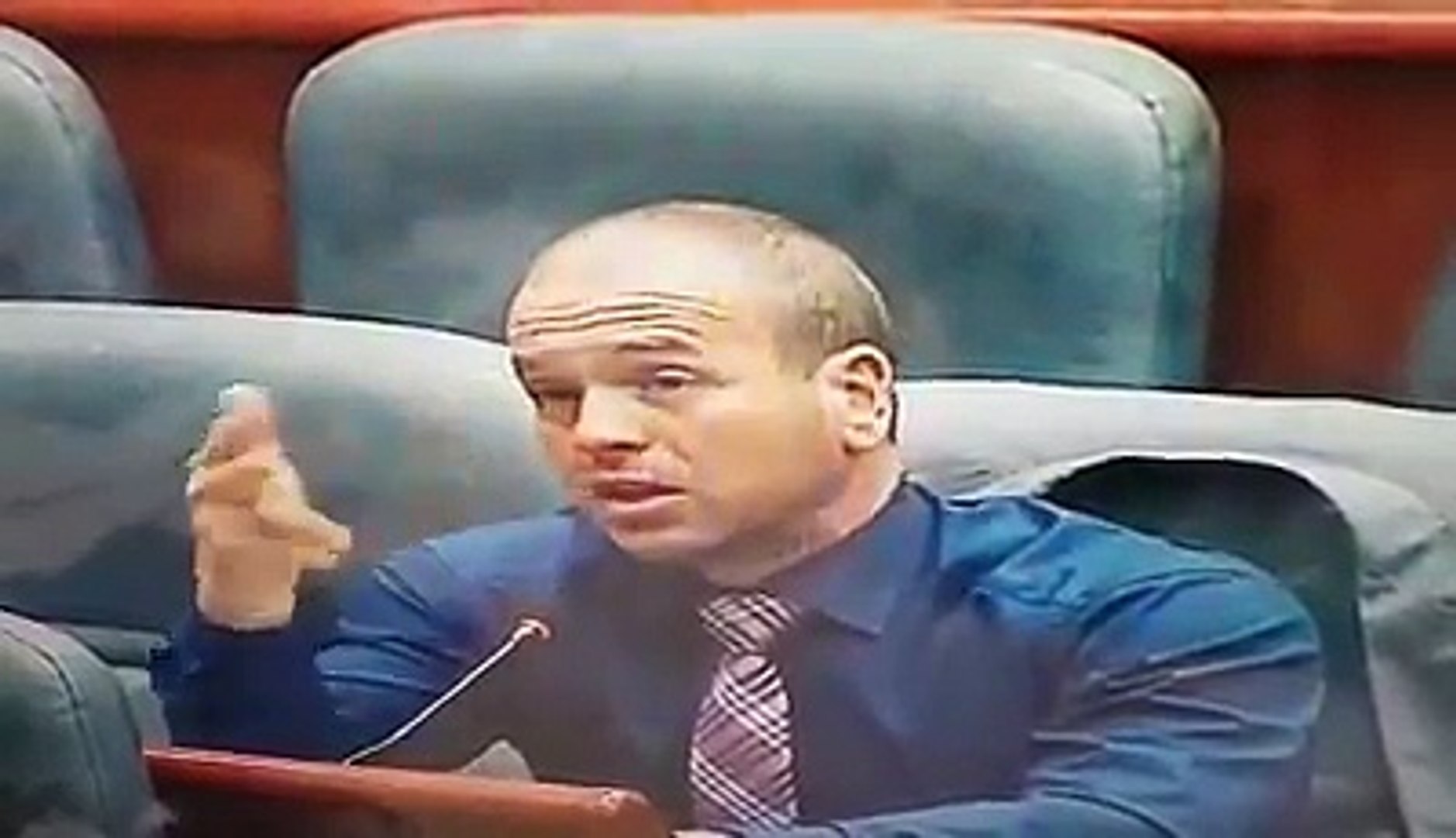 Drama in macedonian parliament today