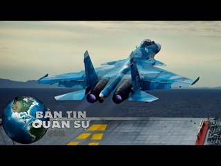 Tin Quân Sự - Tiêm Kích Hạm Su33 Nga Rơi Xuống Biển | Tin Thế Giới
