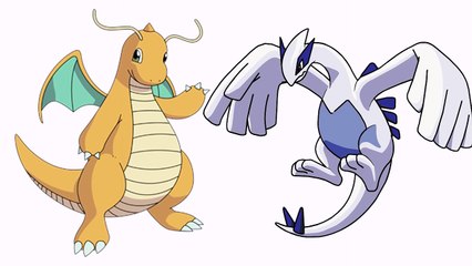 POKEMON ART CHALLENGE _ Dragonite Lugia Fusion-nmNkJQEZzkQ