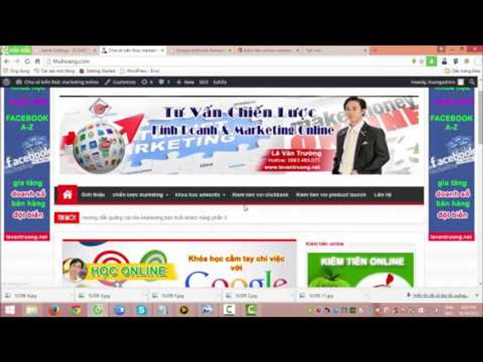 Hướng dẫn tạo website bằng wordpress Tập 14