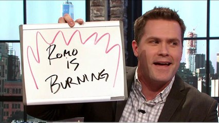 What should Tony Romo's signature TV segment be called?