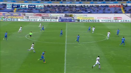 0-1 Diego Biseswar – Atromitos 0-1 PAOK – 05.04.2017