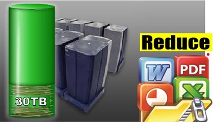 Reduce Server Storage to speed up Backup