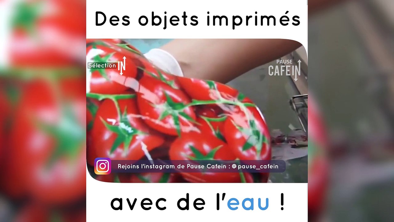 Imprimer avec de l’eau, c’est possible !