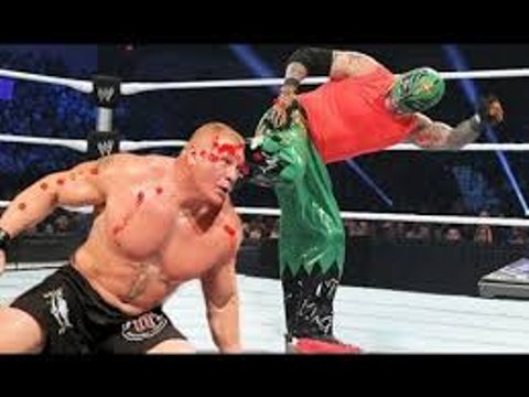 WWE SmackDown- Brock Lesnar vs Rey Mysterio - One of the Rarest Fight - WWE VIRAL COMPILATION