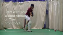 HD Cricket Coaching Batting Tips Playing Spin Bowling Left Handed