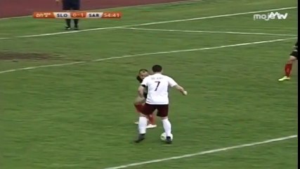 FK Sloboda - FK Sarajevo / 0:1 Hebibović