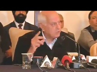 Farooq Abdullah ney indian army ko pkistani army sey khabardar ker dia