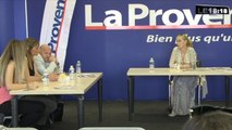 Le 18:18 - Exclusif : Emmanuelle Béart à La Provence en toute intimité avant son spectacle