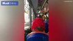 Driver throws passenger off his bus then kicks him _ Daily Mail Online