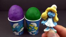 Smurfs Play-Dohs - Slouchy Smurf, Gargamel, Smurfette