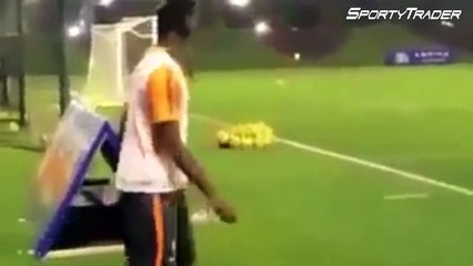 Goals from behind the net!