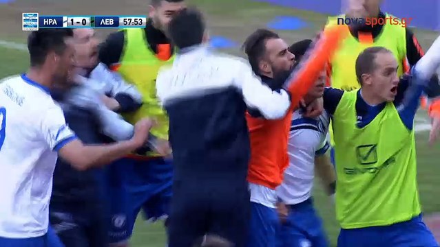 1-0 Το γκολ του Χρήστου Δώνη – Ηρακλής 1-0 Λεβαδειακός – 05.04.2017